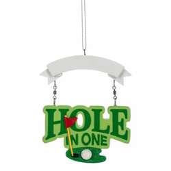Item 261041 thumbnail Hole In One Golf Ornament