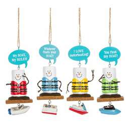 Item 261135 thumbnail Smores Boating Ornament