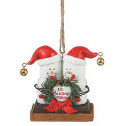 Item 261261 thumbnail Our First Christmas Together S'mores Couple Ornament