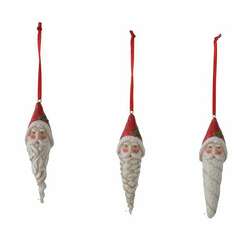 Item 262522 Santa Icicle Ornament