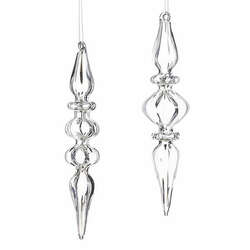 Item 281059 thumbnail Clear Finial Ornament