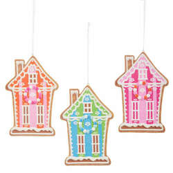 Item 281223 thumbnail Vivid Jolly Gingerbread House Ornament