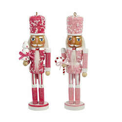Item 281463 Pink Nutcracker Ornament