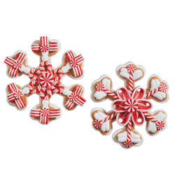 Item 281503 Peppermint Snowflake Ornament