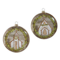 Item 281507 thumbnail Sheet Music Church Disc Ornament