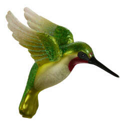 Item 281691 thumbnail Glittered Hummingbird Ornament