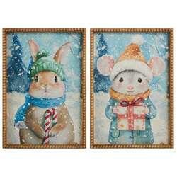 Item 281911 thumbnail Frosty Critter Wall Art
