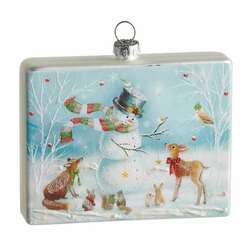 Item 281953 thumbnail Woodland Christmas Party Rectangle Ornament