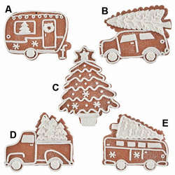 Item 282013 Gingerbread Automobile Ornament