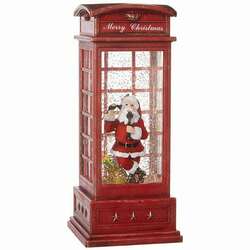 Item 282069 thumbnail Musical Santa In Lighted Water Booth
