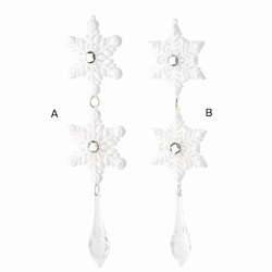 Item 282072 Snowflake Drop Ornament