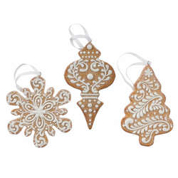 Item 282176 White Icing Gingerbread Ornament