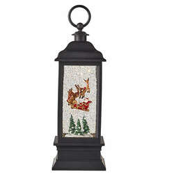 Item 282331 thumbnail Santa Flying Animated Water Lantern