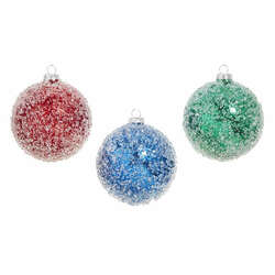 Item 282424 thumbnail Iced Ball Ornament