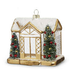 Item 282433 thumbnail Gold House Ornament