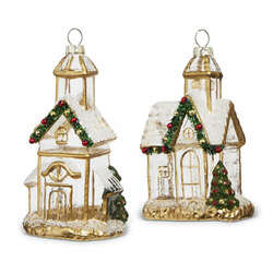 Item 282434 thumbnail Gold Church Ornament