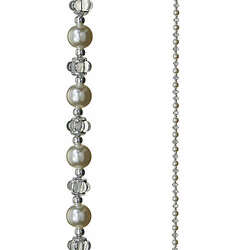 Item 282479 thumbnail 6ft Pearl And Crystal Garland
