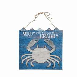 Item 294346 In A Crabby Mood Wall Hanging