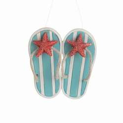 Item 294410 Flip Flops With Starfish Ornament
