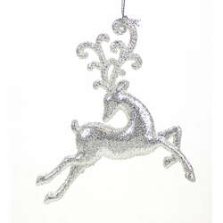 Item 302246 Silver Deer Ornament
