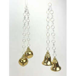 Item 302364 thumbnail Acrylic Bead Swag With Bell Ornament