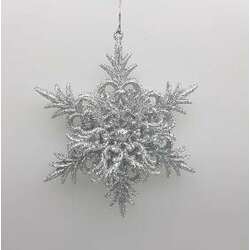 Item 302375 thumbnail Silver Flower Ornament