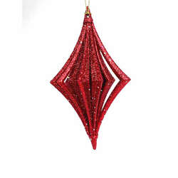 Item 302414 Red Cone Ornament