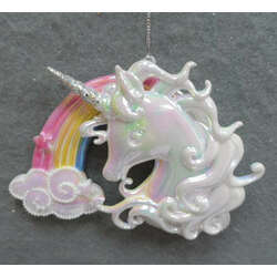 Item 303160 thumbnail Multicolor Unicorn With Rainbow Ornament