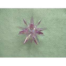 Item 312038 Pink Moravian Star Ornament