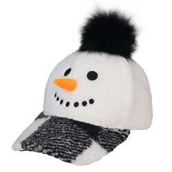 Item 322486 thumbnail Snowman Sherpa Baseball Cap