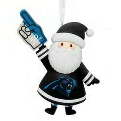 Item 333071 thumbnail NFL Santa Carolina Panthers Ornament