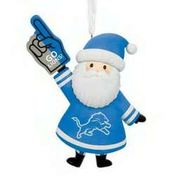 Item 333075 thumbnail Nfl Santa Detroit Lions Ornament