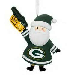 Item 333096 thumbnail NFL Santa Green Bay Packers Ornament
