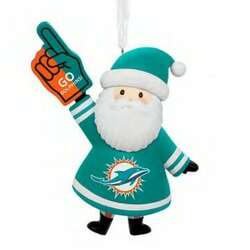 Item 333097 thumbnail Nfl Santa Miami Dolphins Ornament