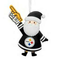 Item 333127 thumbnail NFL Santa Pittsburgh Steelers Ornament