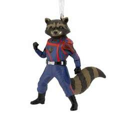 Thumbnail Hot Christmas Rocket Ornament