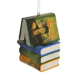 Item 333775 thumbnail Harry Potter Books And Wand Ornament