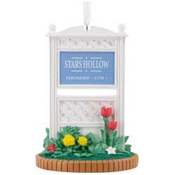 Item 333915 thumbnail Gilmore Girls Stars Hallow Sign Ornament
