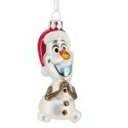 Item 333954 thumbnail Glass Olaf Ornament