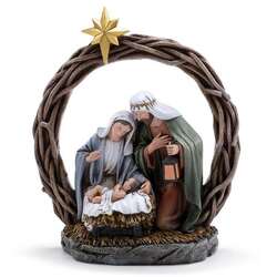 Item 353027 thumbnail Gold Star Twig Nativity