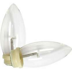 Item 358003 Replacement LED Bulbs For Battery Operated Ivory Window Candles 2-Pack