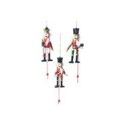 Item 360189 Red Pull Puppet Nutcracker Ornament