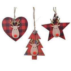 Item 360225 Christmas Red Figure Ornament