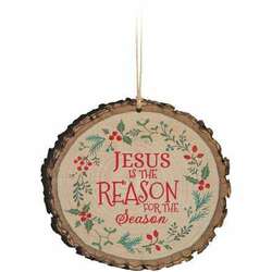 Item 364031 thumbnail Jesus Is The Reason For The Season Barky Ornament