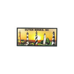 Item 396016 thumbnail Outer Banks Metallic Foil Magnet