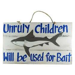 Item 396075 thumbnail Unruly Shark Sign