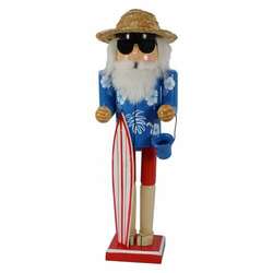 Item 396188 Surfboard Santa Nutcracker