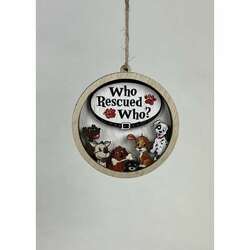 Item 396225 thumbnail 4 Layer Dog Rescue Ornament