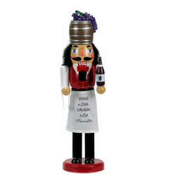 Item 401014 Wine Steward Nutcracker