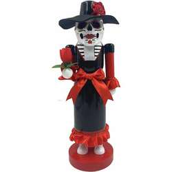 Item 401109 Lady Day Of The Dead Nutcracker